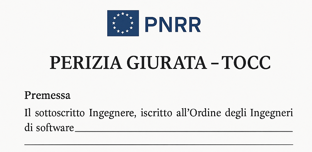 PNRR, Rendicontazione e Perizia Informatica Giurata. Chi può farla?